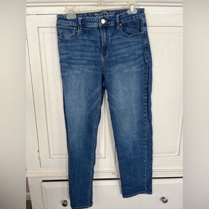 White House Black Market 6 jeans mid rise